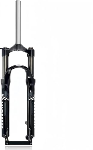 CUCKQUIC Fourche Avant de vélo à Suspension VTT 26 Pouces, débattement de 1-1/8 Pouce, Freins à Disque/V-Brake de 100 mm, Blocage Rapide 9 mm, Commande à...