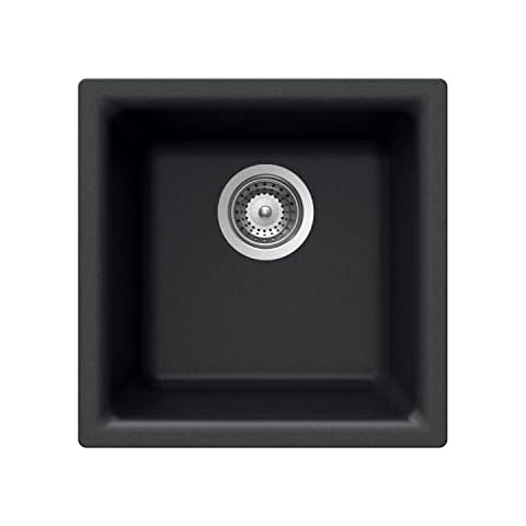 HOUZER Quartztone Granite Single Bowl Bar Sink Cover