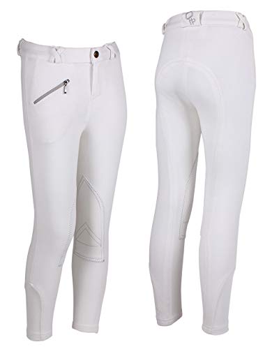 Equipride - Pantalones de equitación para niños (6 unidades, combinación de colores, 116 (6-7 años)