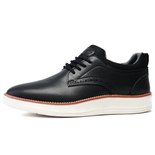 Image of Men's Dress Sneakers Oxfords Shoes Business Wingtip Casual Walking Brogue Shoes