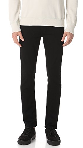 PAIGE Men's Lennox Black Shadow Jeans, Black, 33