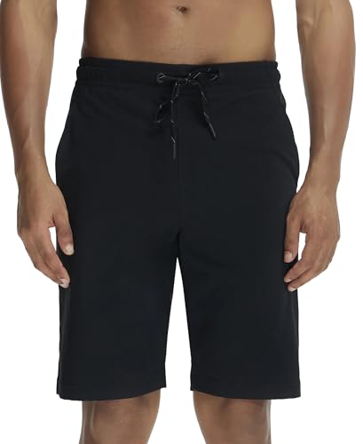 Jockey SP26 Men's Super Combed Cotton Rich Regular Fit Solid Active Wear Shorts with Side Pockets