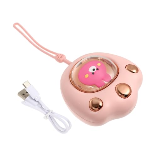 jojofuny Calentador Larga de Forma Portátil de Garra de Gato Manos Invierno y 1200 Mah, Textura Antideslizante Duración de Calor Varios Estilos para Oficina