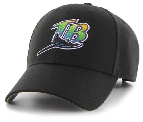 Gorra Ajustable Negra Tampa Bay Logo Clásico miniatura 1