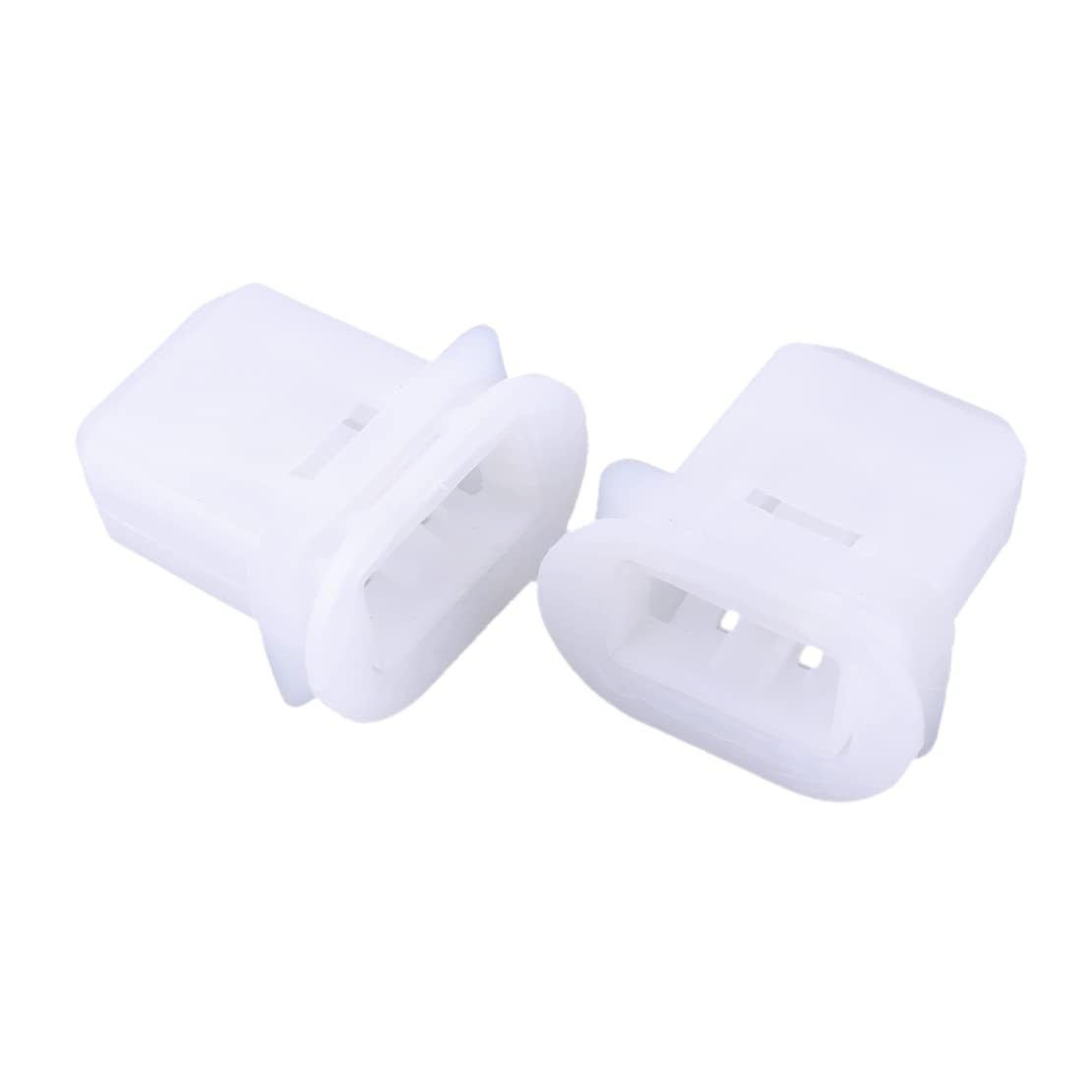 ciciTree 2Pcs White Rear Seat Bench Fixing Bracket Mounting Clip Compatible for Toyota Lexus 72693-12080