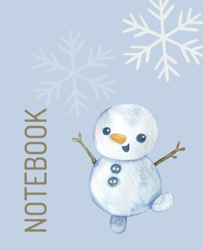 Winter Wonderland: A Snowman-Themed Notebook for Your Seasonal Thoughts
