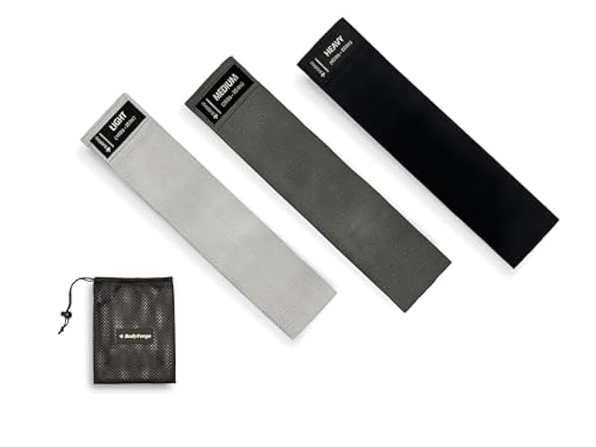 BodyForge Resistance Bands, Exercise Bands, Resistance Bands for Working Out, Work Out Bands with Handles for Men and Women Fitness, Strength Training Home Gym Equipment