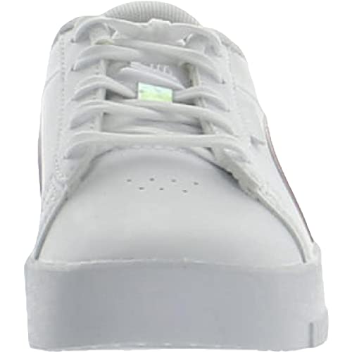 PUMA Jada Holo PS Girls' Toddler-Youth Sneaker 13 M US Little Kid White-White-Silver-Purple-Multi2