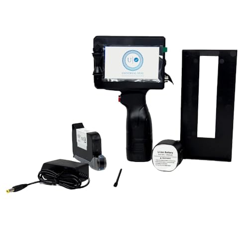 Image of 12.7mm G20+ Handheld Thermal Inkjet Printer | Portable Batch Coding Machine for Date, MRP, Barcode Printing | Solvent Ink Cartridge | Industrial Coding Printer