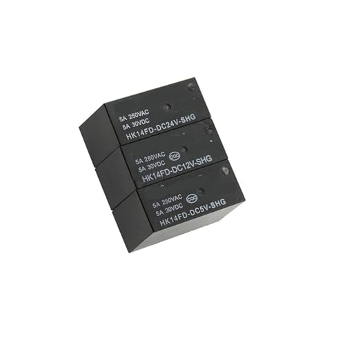 Relais HK14FD-DC24V-SHG 5A à 8 broches pour circuits électroniques