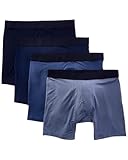 TAHARI Mens 4Pk Modern Fit Luxe Micro Ultra Soft Boxer Brief, S