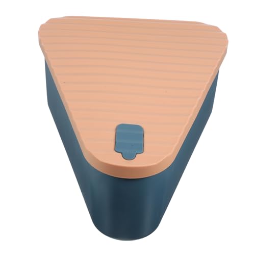 BRIGHTFUFU Box Pizza Case Pie Packing Holder Pizza Holder Pizza Slice Container Dessert Container Pizza Storage Container Pizza Slice Carrying Case Pizza Slice Carrier Blue