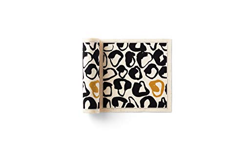 MY DRAP Formal Food Recycled Cotton Luncheon Napkin, Animal Print, 12 Units per roll