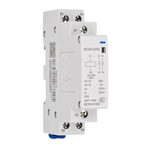 Contacteur modulaire 4NO 25A NCH8 CHNT pour tableau électrique domestique