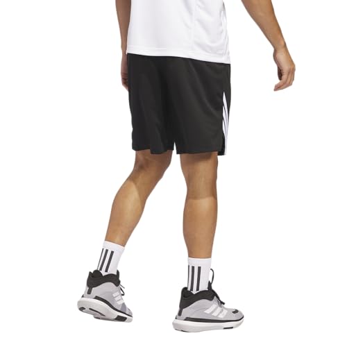 adidas Men's Basketball Legends 3-Stripes Shorts4