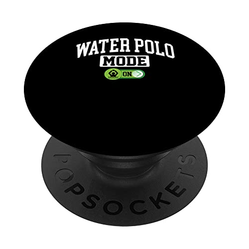 Water Polo Mode on - Funny Water Polo Player Coach PopSockets PopGrip Intercambiabile