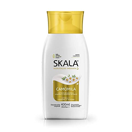 Skala �X�J�� �ێ��{�f�B�N���[���E�J���~�[�� 400ml Hidratante Camomila