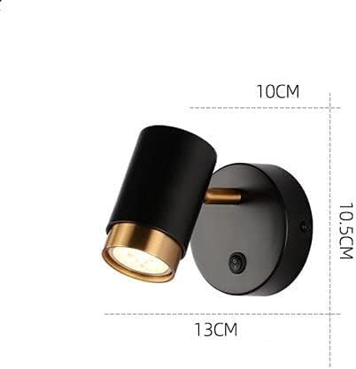 Lampe murale câblée rotative moderne avec interrupteur - 2