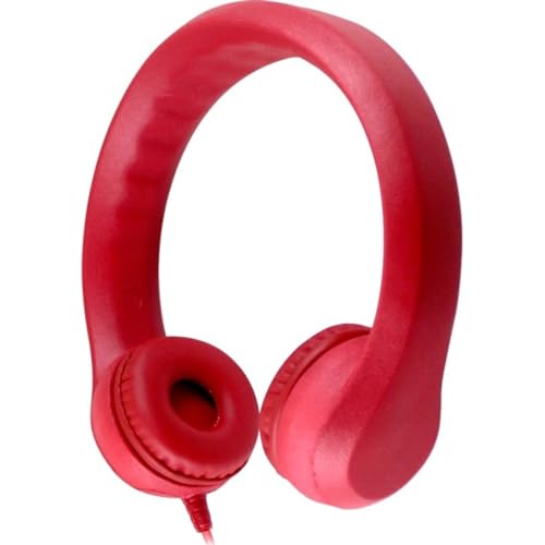 HamiltonBuhl Flex‑Phones Kids Headphones – Durable EVA Foam, Volume‑Limited 85 dB, Chew‑Resistant Dura‑Cord, Safe for Ages 3+, On‑Ear...