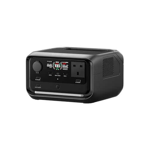EcoFlow RIVER 3 Plus Portable Power Station – 286Wh LFP...