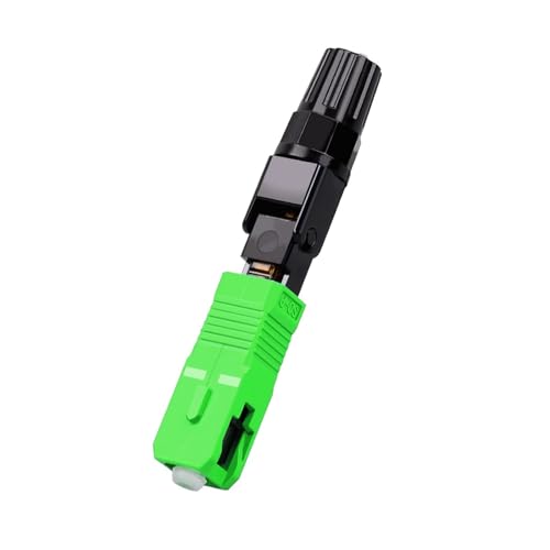 Connecteurs fibre optique SC-APC lot de 300 pour raccordement FTTH rapide