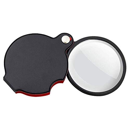 YWAWJ La loupe est Pliable et Portable, adaptée à la Lecture, au Travail étroit, aux Passe-Temps, Inspection, Science et Technologie Cover
