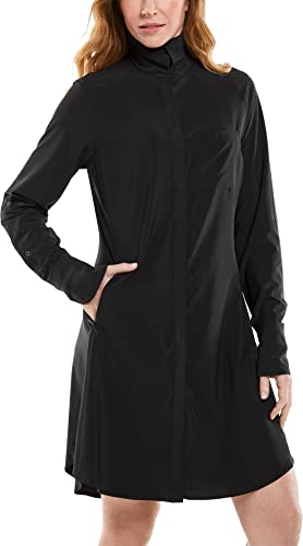 Coolibar Malta UPF 50+ Women's Travel Shirt Dress #TOP22