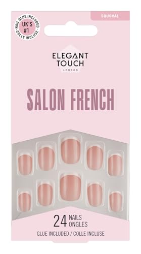 Elegant Touch French Nails 117