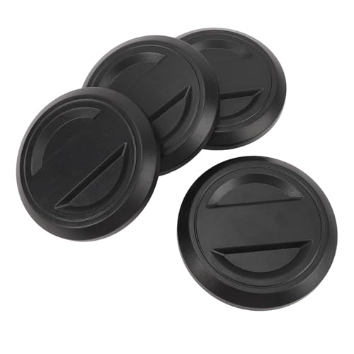 Generic Exquisita Cubierta Pulida para Llanta Central de Rueda, Compatible con RS1 2019, Mejora la Moda de Tu Vehículo con 4 Piezas