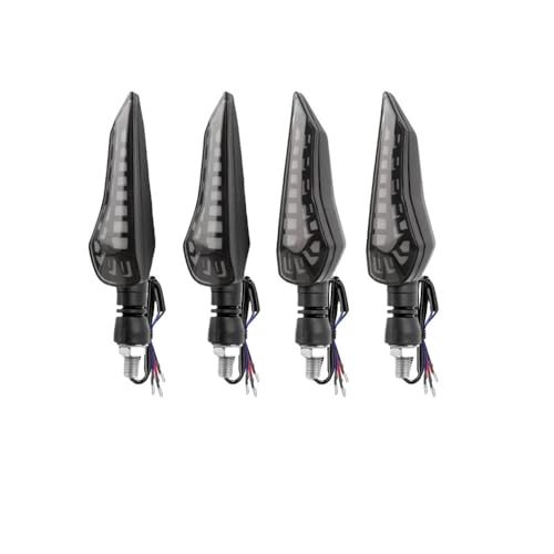Clignotant LED universel pour moto 12V feu de jour position latéraux freinage arrière 10mm