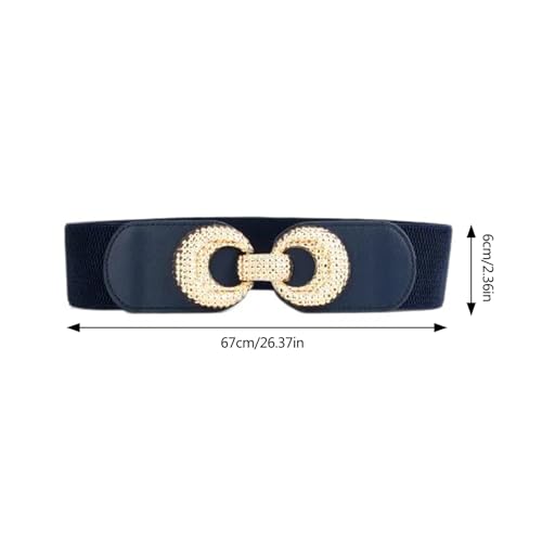 Women Elastic Belt Waist Shape Girdle Belt Elegant Metal Buckle Corset Belt Lady Waiststrap Fashion Waist Decors4