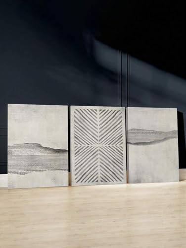 Lignes géométriques rocheuses de paysage abstrait bohème zen scandinave