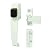 C.R. LAURENCE K5116 CRL White Screen and Storm Door Push Button Latch with Tie Down Screw and 1-3/4" Screw Holes