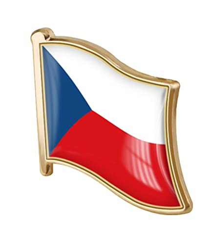 Image of vmcoatdu Country Flag Pin Badge International Travel Brooch Metal Alloy Souvenir Pin for Hat Clothes Backpack