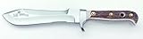 Puma Knives White Hunter Stag German Made Hunting Knife with Leather Sheath