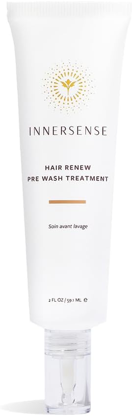Organic Beauty - Natural Hair Renew Pre-Wash Treatment | Clean Scalp Care For Optimal Hair Growth (2 fl oz | 59.1 ml)