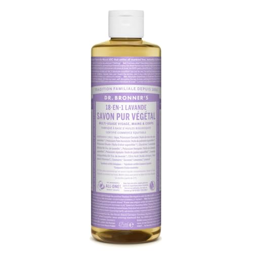 Savon liquide lavande Dr Bronner's 475 ml