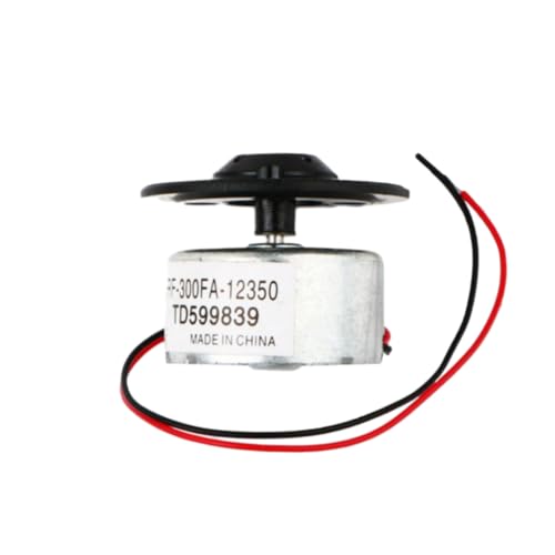 Micro Ray Spindle Motor,DC 5.9V Electric Motor RF-300FA-12350 for CD DVD Player with 7cm Cable,Diameter 24mm