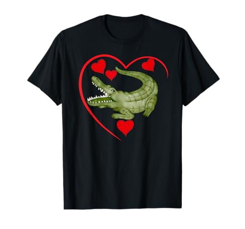 T-shirt crocodile alligator visage crocodiles fans T-Shirt