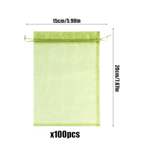 Bolsas de protección para frutas reutilizables con barrera protectora de 15 x 20 cm 7