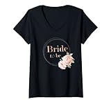 Photo Gallery donna donna team sposa sposa fiori vintage jga fidanzamento maglietta con collo a v Photo Gallery donna donna team sposa sposa fiori vintage jga fidanzamento maglietta con collo a v