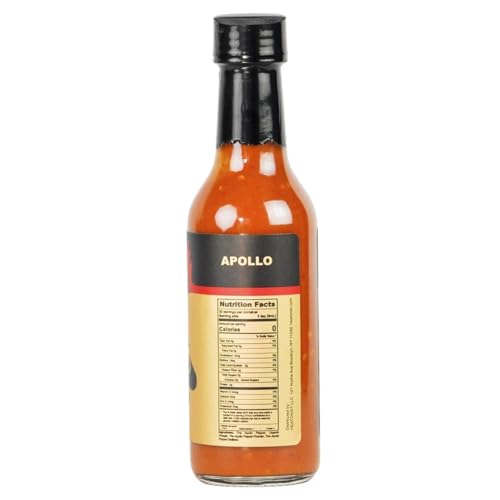 Image of Hot Ones The Last Dab Apollo Hot Sauce Made With Natural Ingredients & Extra Hot Flavors, The Only Hot Sauce In The World Made With The Apollo Pepper, 5 fl oz Bottle (3-Pack)