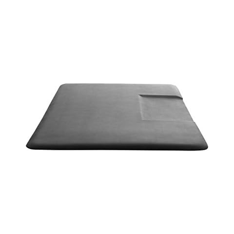Buy-Rite 3 ft. x 5 ft. No Fatigue Salon Mat-Super Soft Rectangular Barber Mat with Square Indentation for Chair - Puncture Proof ¾” Stylist Station Floor Mat, SHP-SS3050RSQR3/4 Cover