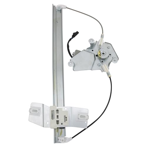 Image of TRQ Front Passenger Side Power Window Motor and Regulator Assembly Power Compatible with 02-05 Jeep Liberty 06-07 Jeep Liberty with Liftplate Mount