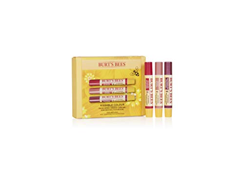 Burt's Bees Kissable Colour 100% Natural Moisturising Gift Set, 0.049 kg