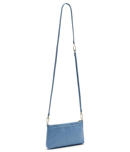 Image of HOBO Darcy Leather Convertible 3-in-1 Crossbody Bag with Removable & Adjustable Strap, Exterior Phone Slip Pocket