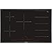 Bosch PXV875DC1E Serie | 8 - Placa de inducción, con 3 zonas de cocción, de 60 cm ancho, color negro