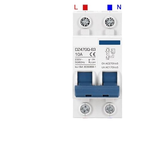 Disjoncteur MCB 400V protégeant la maison des surtensions