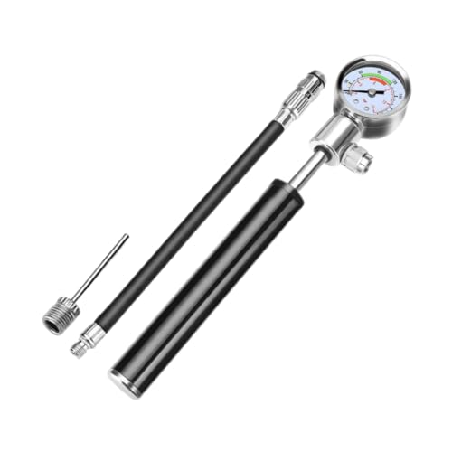 Toyvian 1 Juego Inflador De Neumático De Aire Recargable Portátil Deflactores De Bicicleta Llantas Montar Neumático De Bombeo Hinchador Bicicleta Aleación De Aluminio