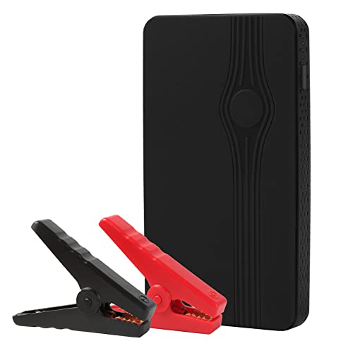 FLYSAIL Car Jump Starter,Portable Car Emergency Battery Booster Power Pack with Jump Leads, 400A Peak Car Battery Booster Jump Starter,Emergency 12V Car Starter Battery Pack Black